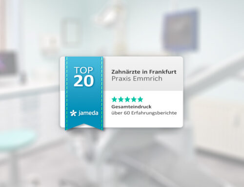 Unsere Praxis in den Top 20 für Frankfurt